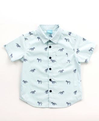 baby boy polo button up