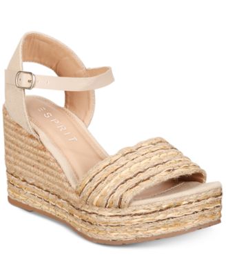 esprit platform sandals