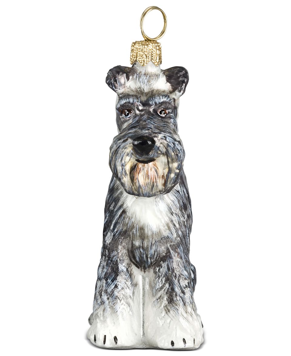 Joy to the World Pet Ornament, Schnauzer