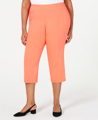macys plus size capris