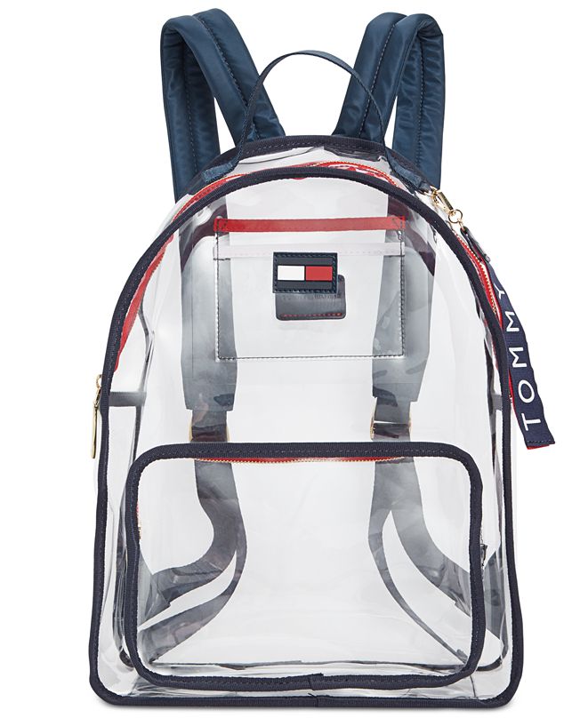 Tommy Hilfiger Kala Clear Backpack & Reviews Handbags & Accessories