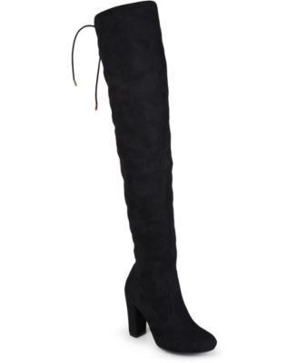 maya wide calf thigh high boot