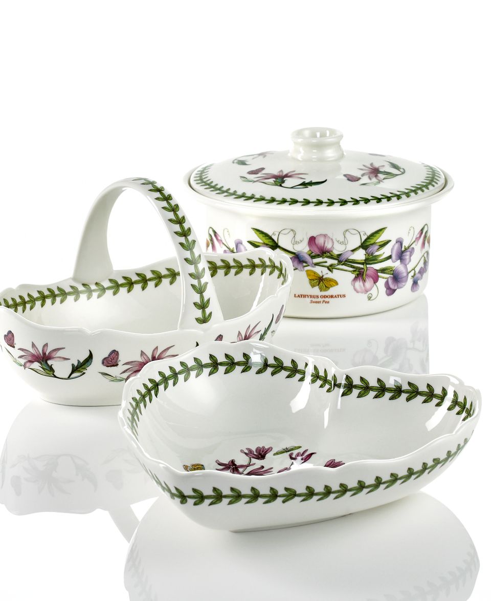 Portmeirion Dinnerware, Exotic Botanic Garden Pink Orchid Collection