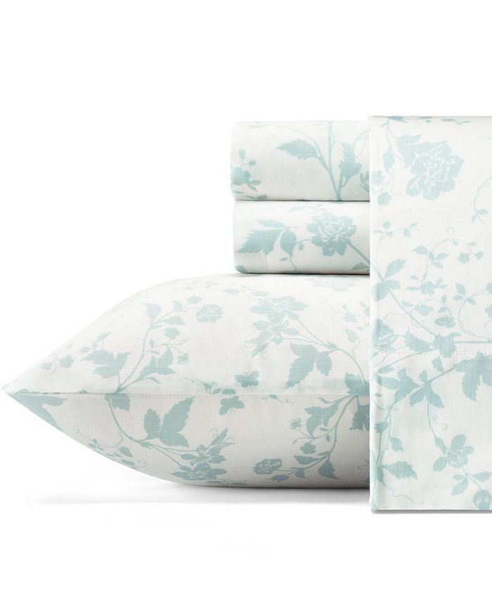 Laura Ashley Garden Palace Pastel Blue Sheet Set King Reviews Sheets Pillowcases Bed Bath Macy S Get the best deals on laura ashley bedding sheet. laura ashley