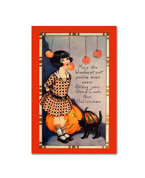 Trademark Global Vintage Apple Collection Halloween Apple Bobbing Canvas Art 16 X 24 Reviews All Wall Decor Home Decor Macy S