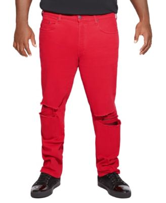 big and tall red jeans