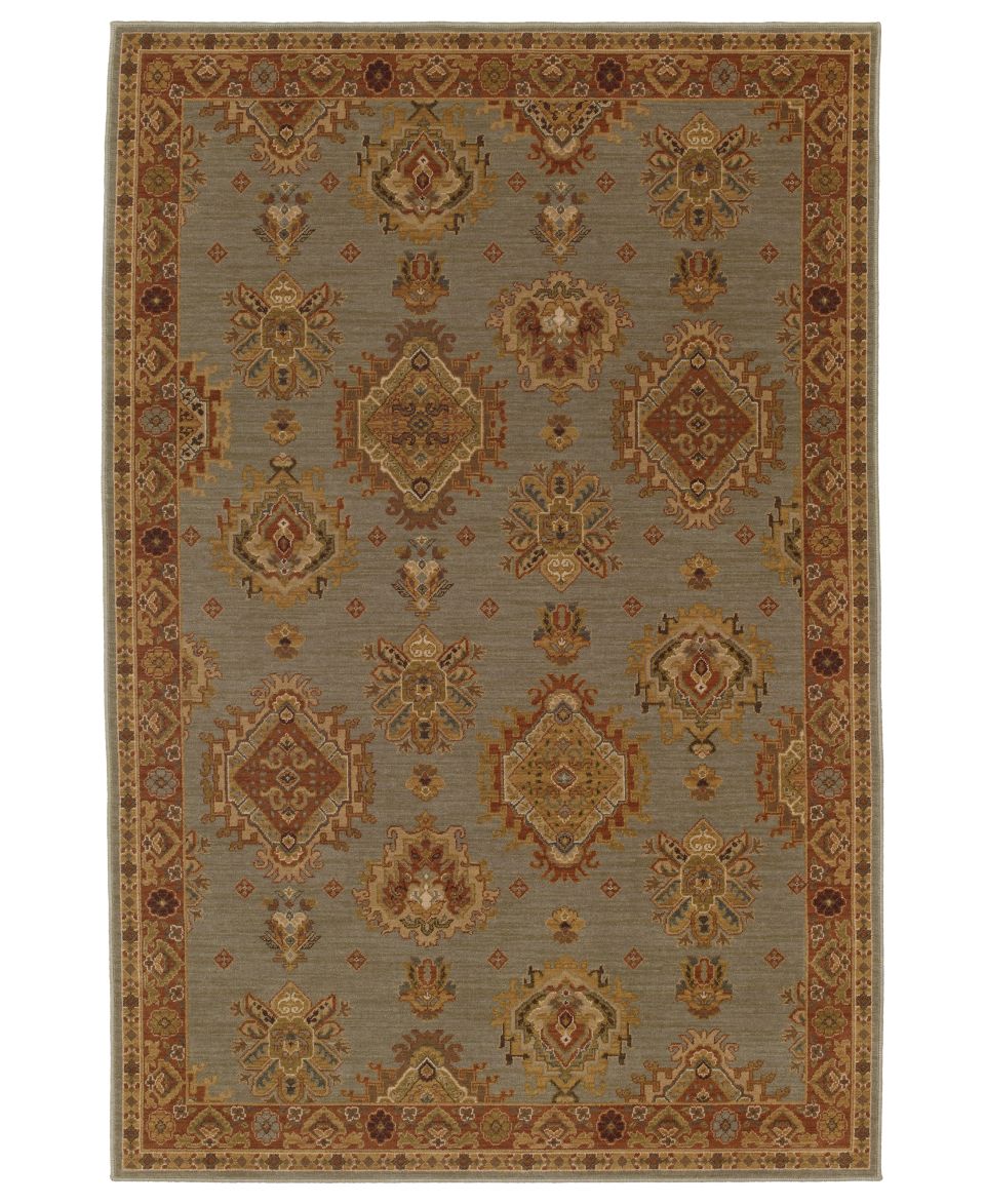 Karastan Area Rug, Bellingham Farragut Celadon 86 x 116   Rugs