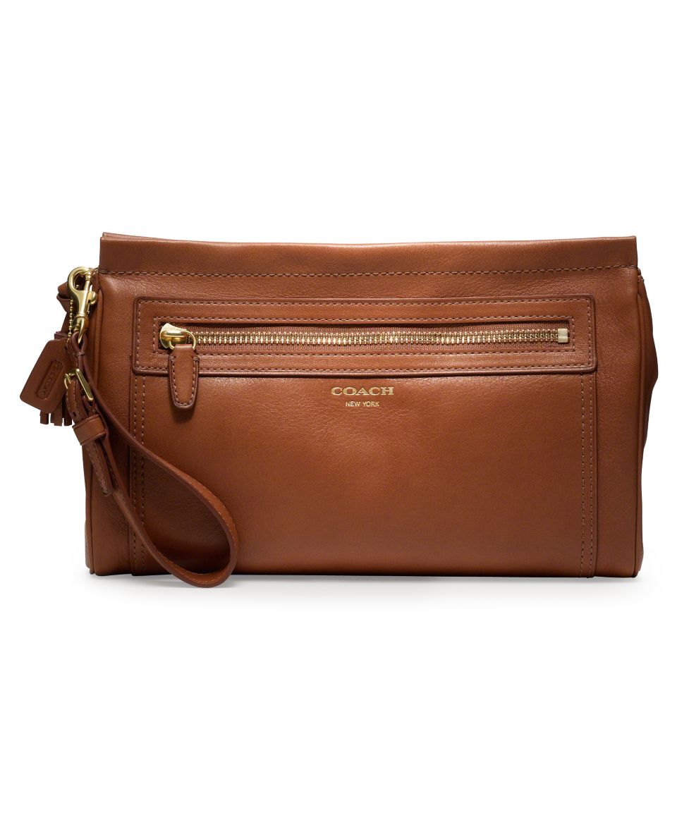 COACH LEGACY LEATHER LARGE CLUTCH