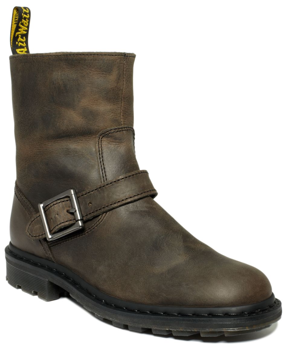 Dr. Martens Shoes, Whitley Low Buckle Boots