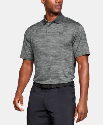 under armour grey polo