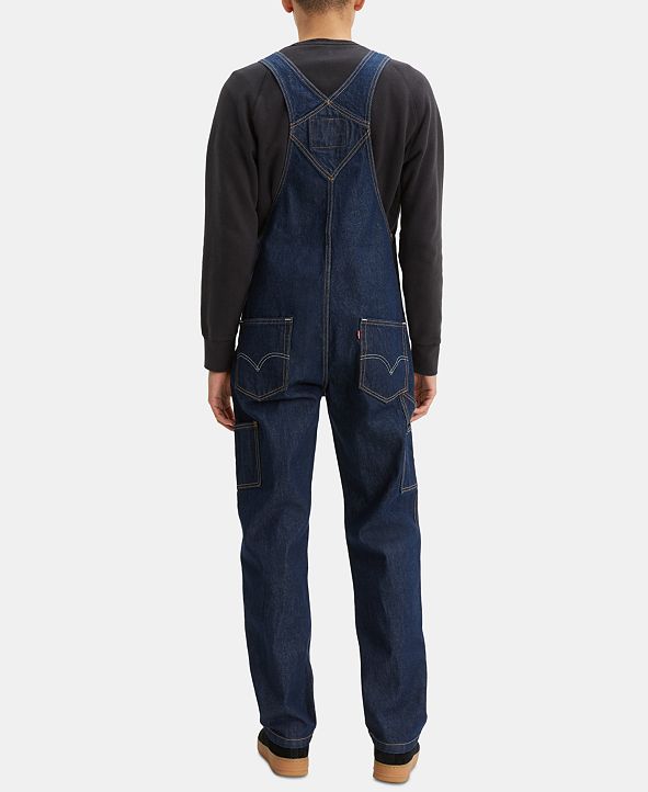 levis denim overalls mens