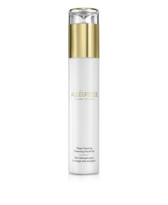Глубоко пенящийся очищающий гель для лица Allegresse 24K Skincare 4,0 унции без цвета