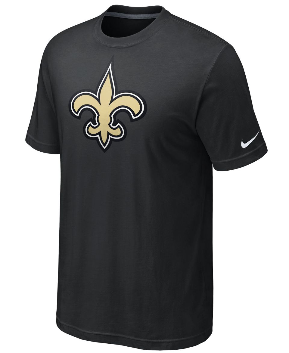 Nike NFL T Shirt, New Orleans Saints Oversized Logo Tee