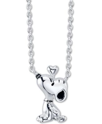 snoopy pendant gold