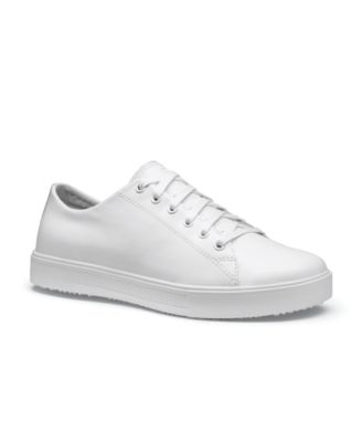 slip on leather tennis shoes