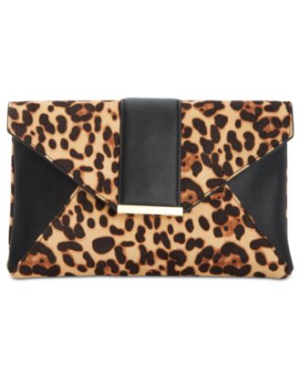 leopard print clutch