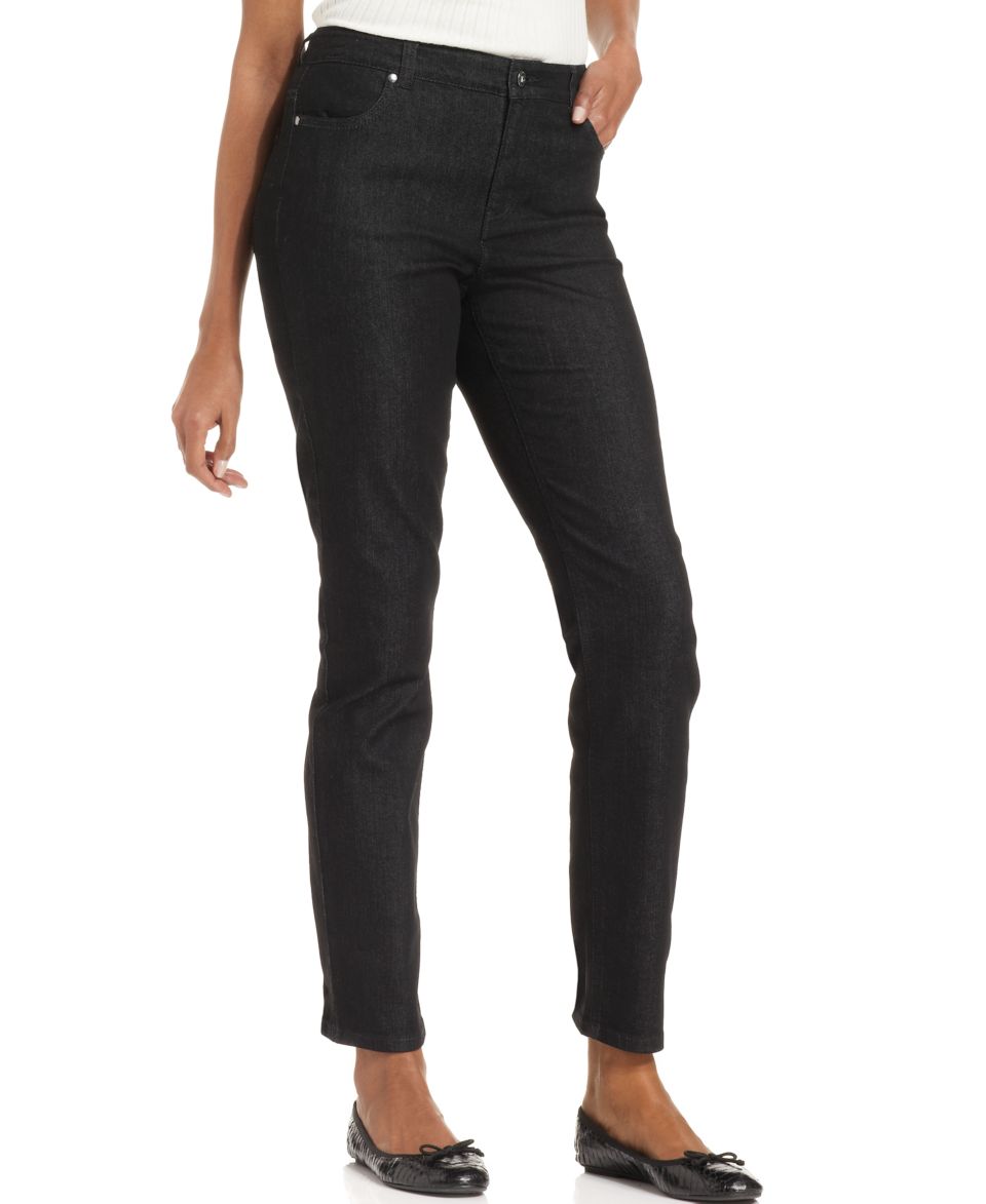 Charter Club Jeans, Straight Leg Comfort Waist Jeans, Rinse Wash