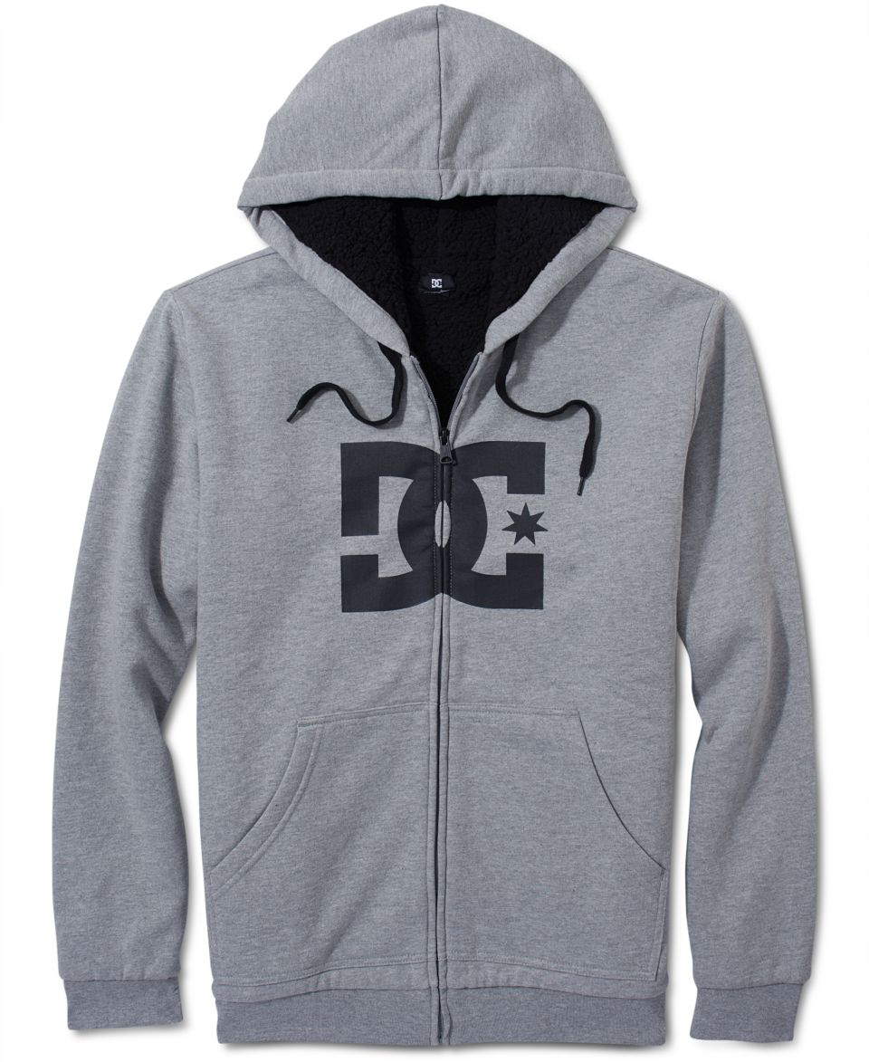 DC Shoes Hoodie, Fleece Lyman Sweatshirt   Mens Hoodies & Track