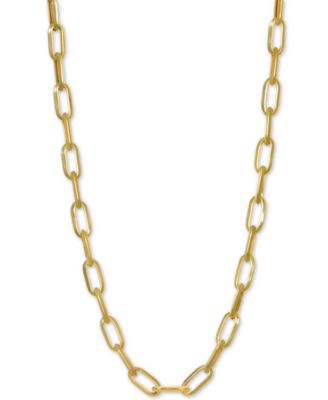 macys 18 inch gold chain