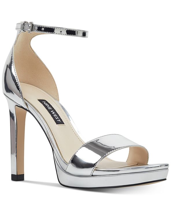 Nine West Women's Edyn Ankle Strap Platform Sandals & Reviews Women