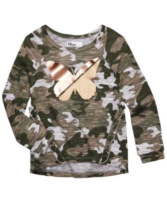 little girls camo shirt