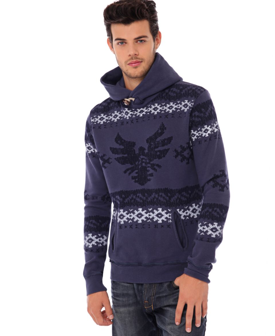 Buffalo David Bitton Hoodie, Zip Up Sherpa Lined Hoodie