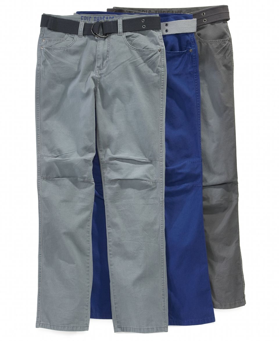 Epic Threads Kids Pants, Boys Double Pocket Twill Pants