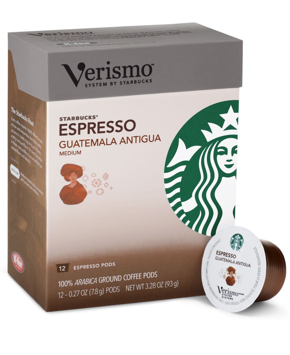 Starbucks Verismo Coffee Pods, 12 Count Espresso Decaf   Electrics