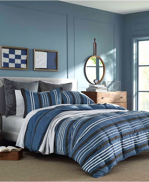 Nautica Valmont Navy Comforter Set Twin Twin Xl Reviews Comforters Fashion Bed Bath Macy S