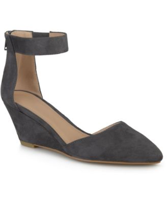 journee collection lenox wedge pump