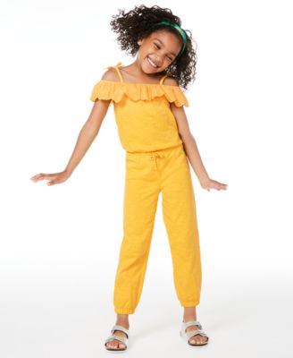 yellow jumpsuit for girls