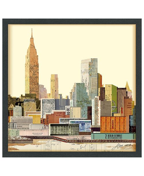 Empire Art Direct New York City Skyline Dimensional Collage Wall Art 25 X 25 Reviews All Wall Decor Home Decor Macy S