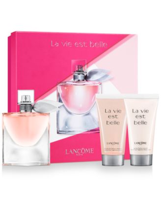 macy's lancome la vie est belle gift set