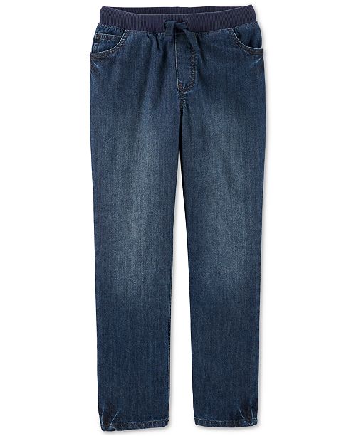carter s big boys cotton elastic waist jeans reviews jeans kids macy s big boys cotton elastic waist jeans
