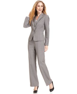 Kasper Petite Grey Suit Separates Collection - Wear to Work - Women ...