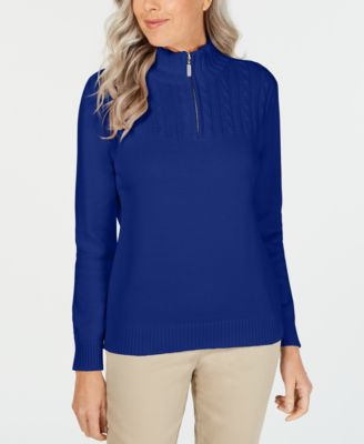 macys cotton sweaters