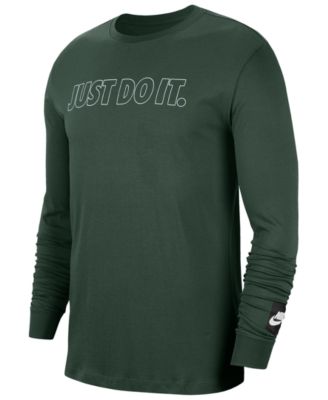 nike just do it long sleeve shirt