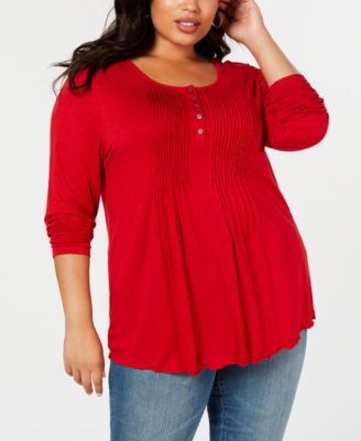 macy's style and co plus size jeans