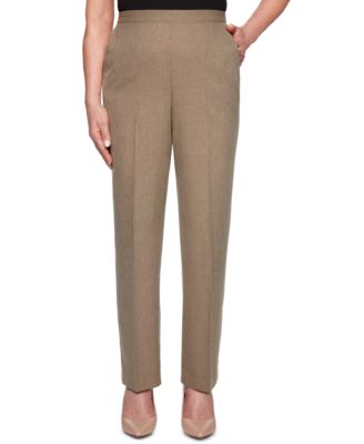 alfred dunner petite pull on pants