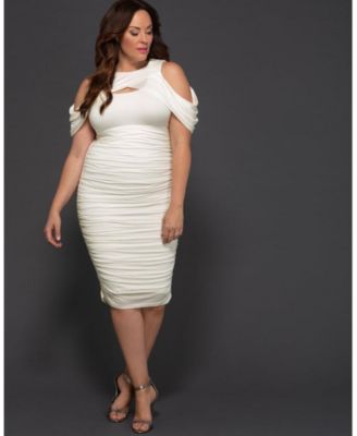 macys womens white cocktail dresses