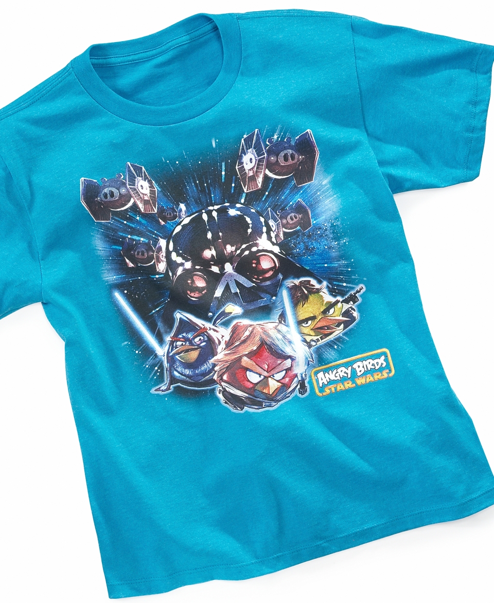 Kids T Shirt, Boys Angry Birds Battle Tee   Kids Boys 8 20