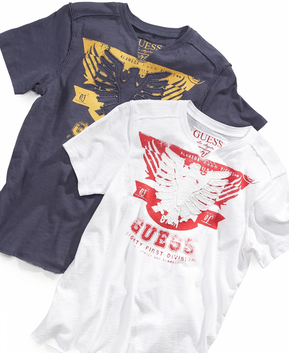 GUESS Kids T Shirt, Little Boys Eighty First Division Tee   Kids