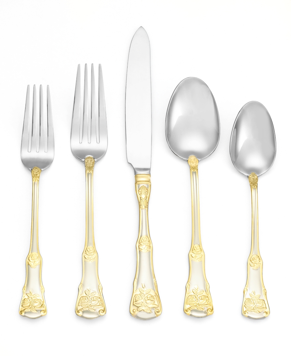 Royal Albert Flatware 18/10, Old Country Roses 20 Piece Set   Flatware