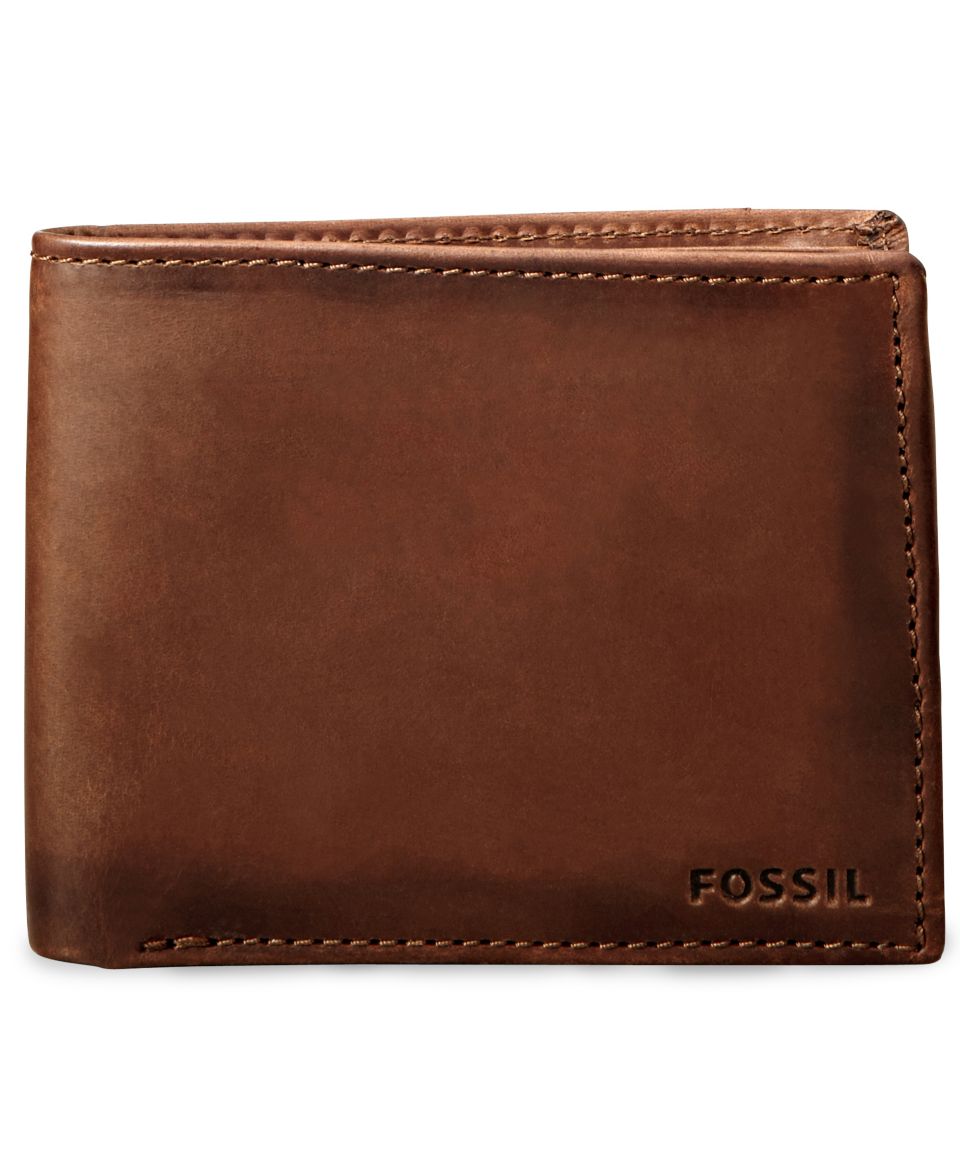 Fossil Wallets, Preston Slim Gusset Clip Bifold