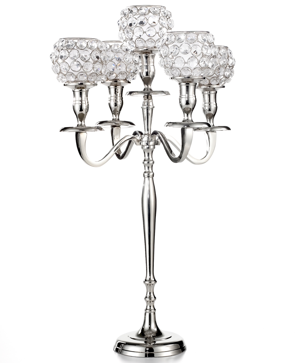 Sparkle 5 Light Globe Candelabra 21   Collections   For The Home