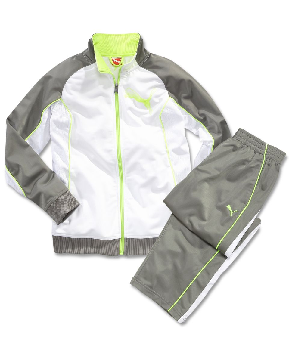 Puma Kids Jacket, Boys Zip Track Jacket  