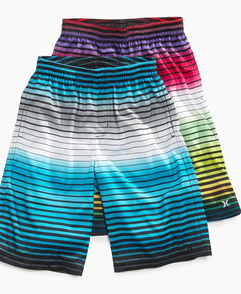 Hurley Kids Shorts, Boys Multi Stripe Boardshort