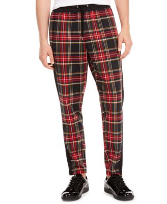 macys mens plaid pants