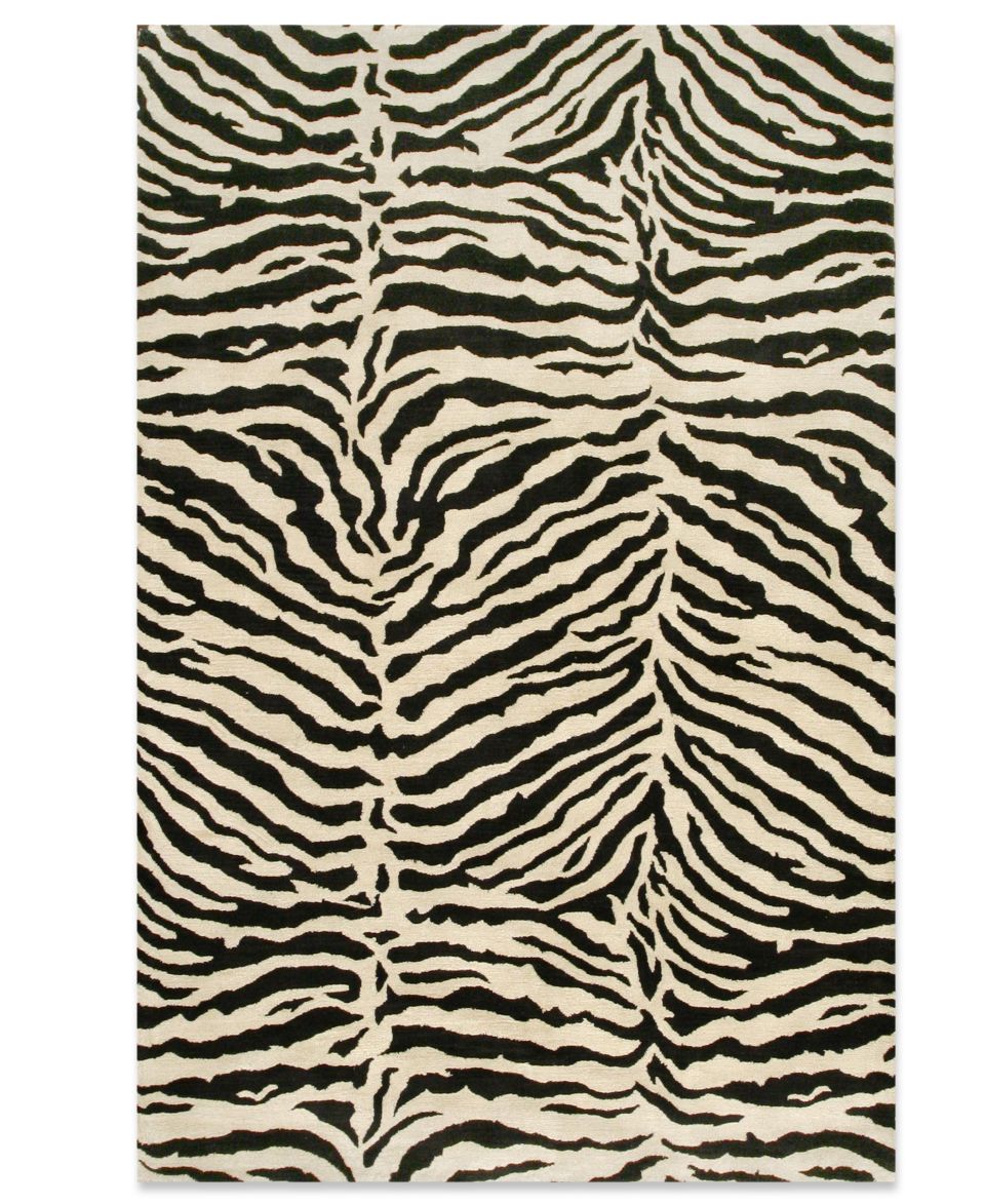 Liora Manne Area Rug, Seville 9642/48 Giraffe Black 2 3 x 8 Runner Rug   Rugs