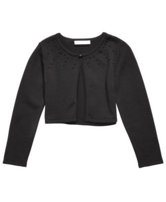 little girls black sweater